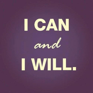 I can